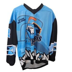 "Sharks" Hockey Jersey, Size Medium